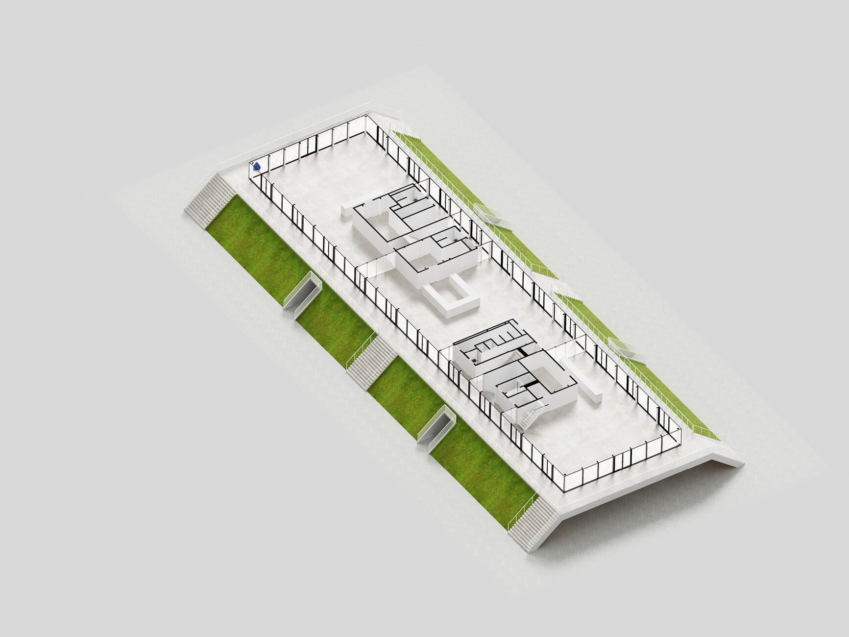 Clubhaus Varkenoord, Rotterdam, NL Architects, Stylepark