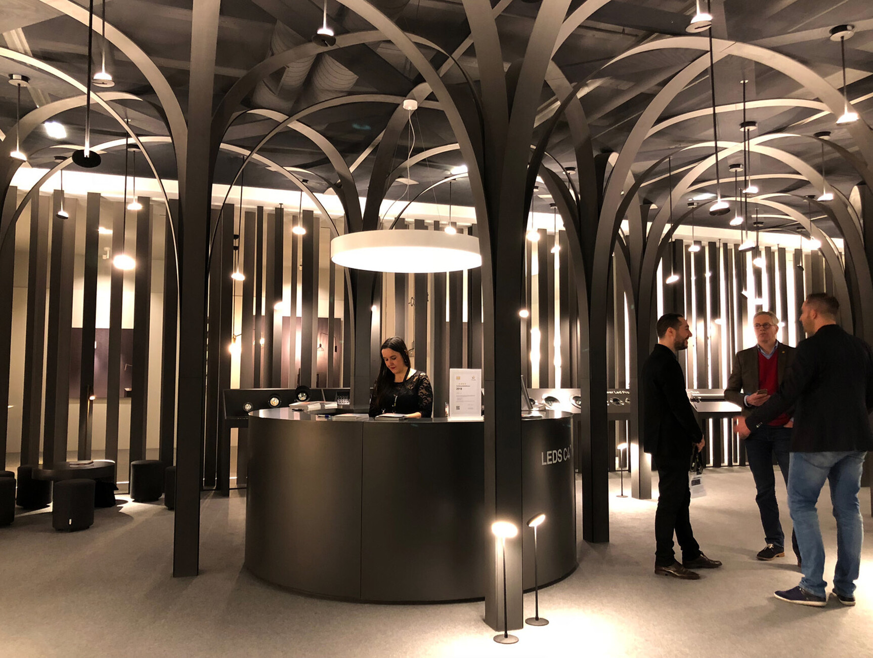 The impression of a cathedral at LEDS-C4.