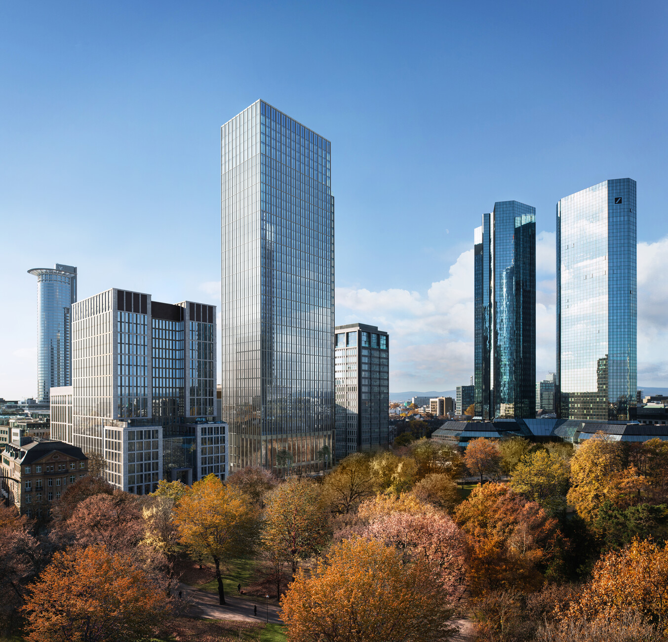 Marienturm Frankfurt Mueller Reimann Rendering