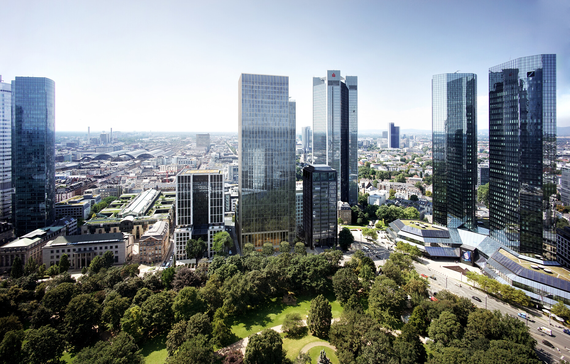 Marienturm Frankfurt Müller Reimann Rendering