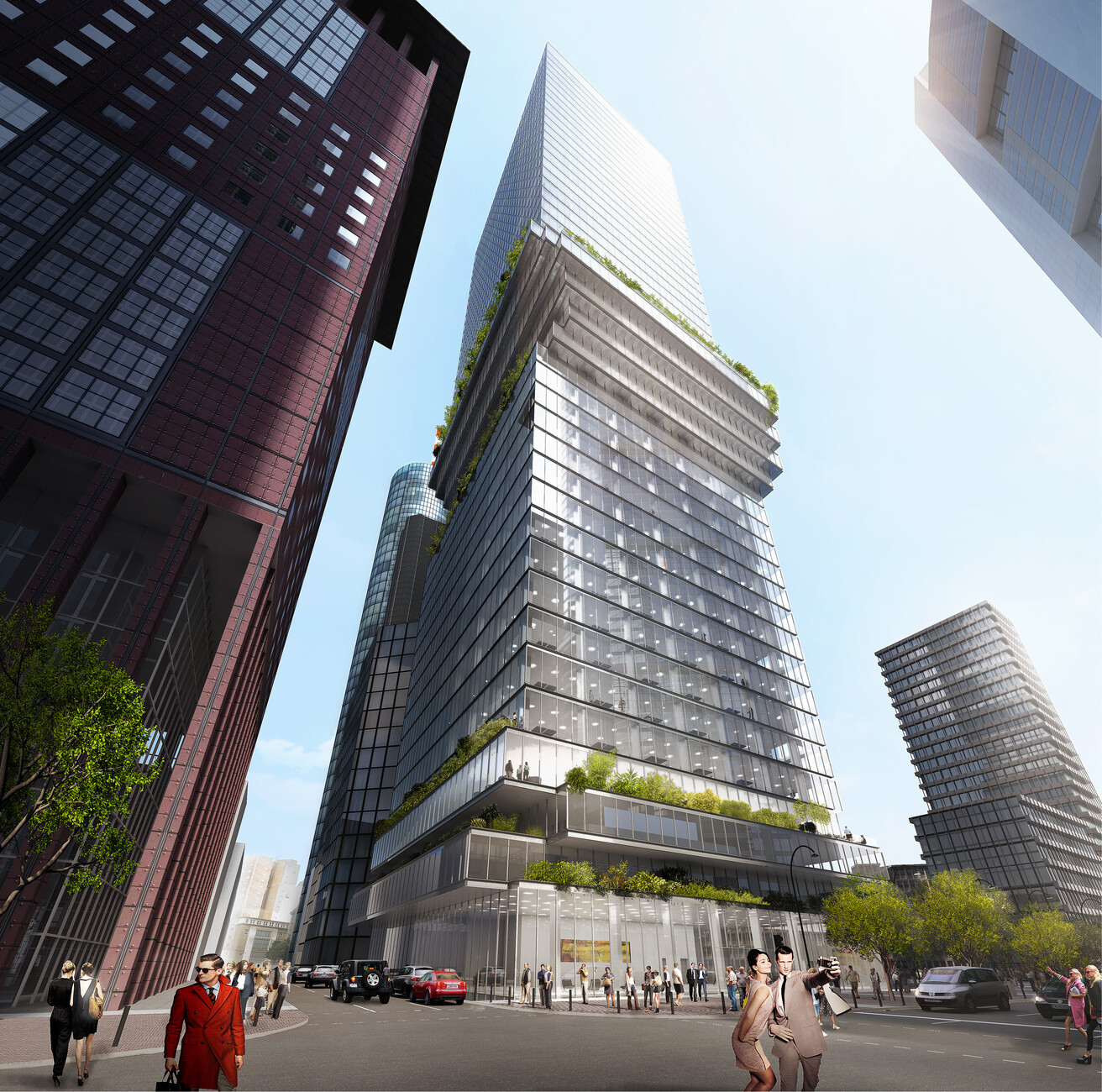 Omniturm Frankfurt BIG Big Bjarke Ingels Group