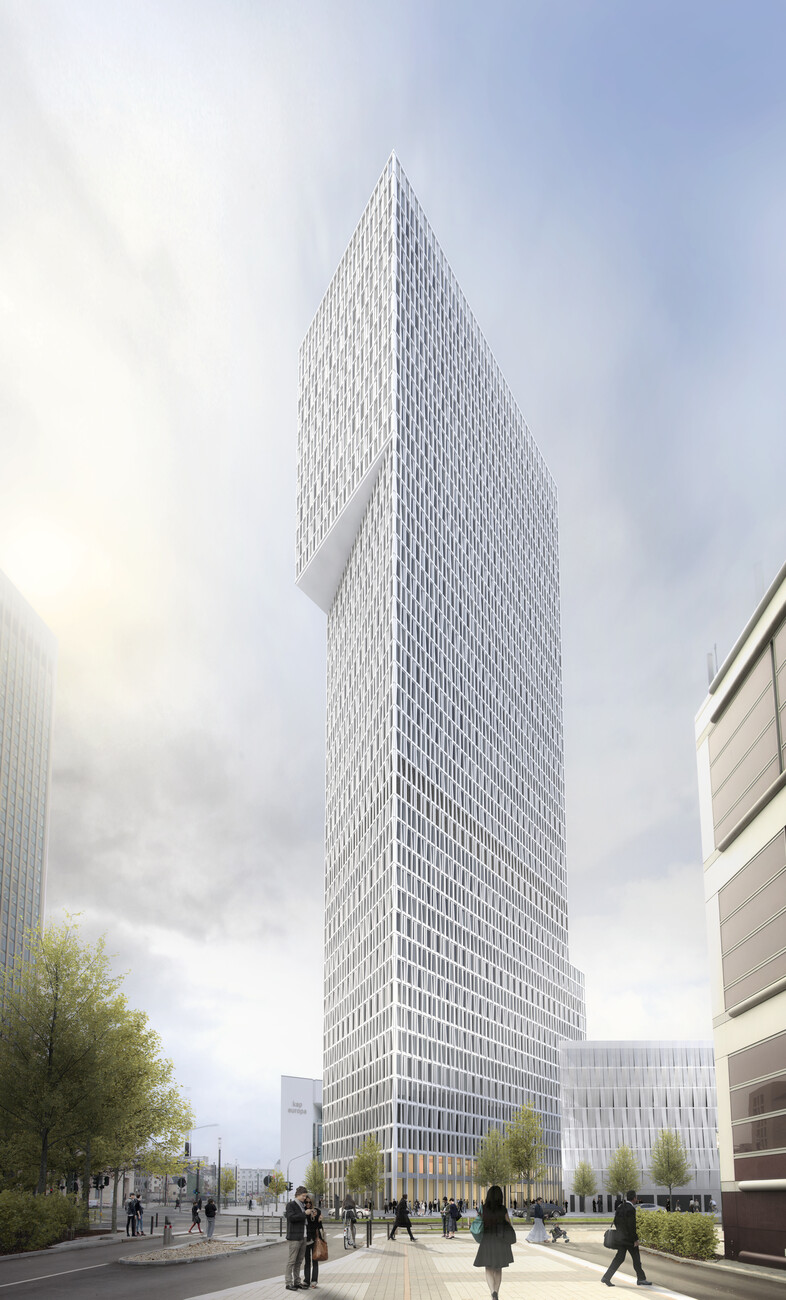 One Frankfurt Meurer Architekten Rendering