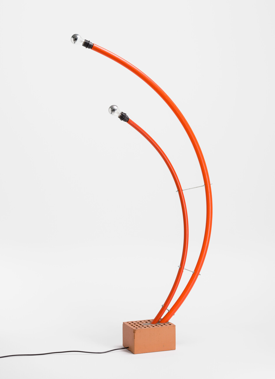 Susi und Ueli Berger, Rohbauhauslampe,1988, Museum für Gestaltung Zürich, Designsammlung, Foto: © ZHdK