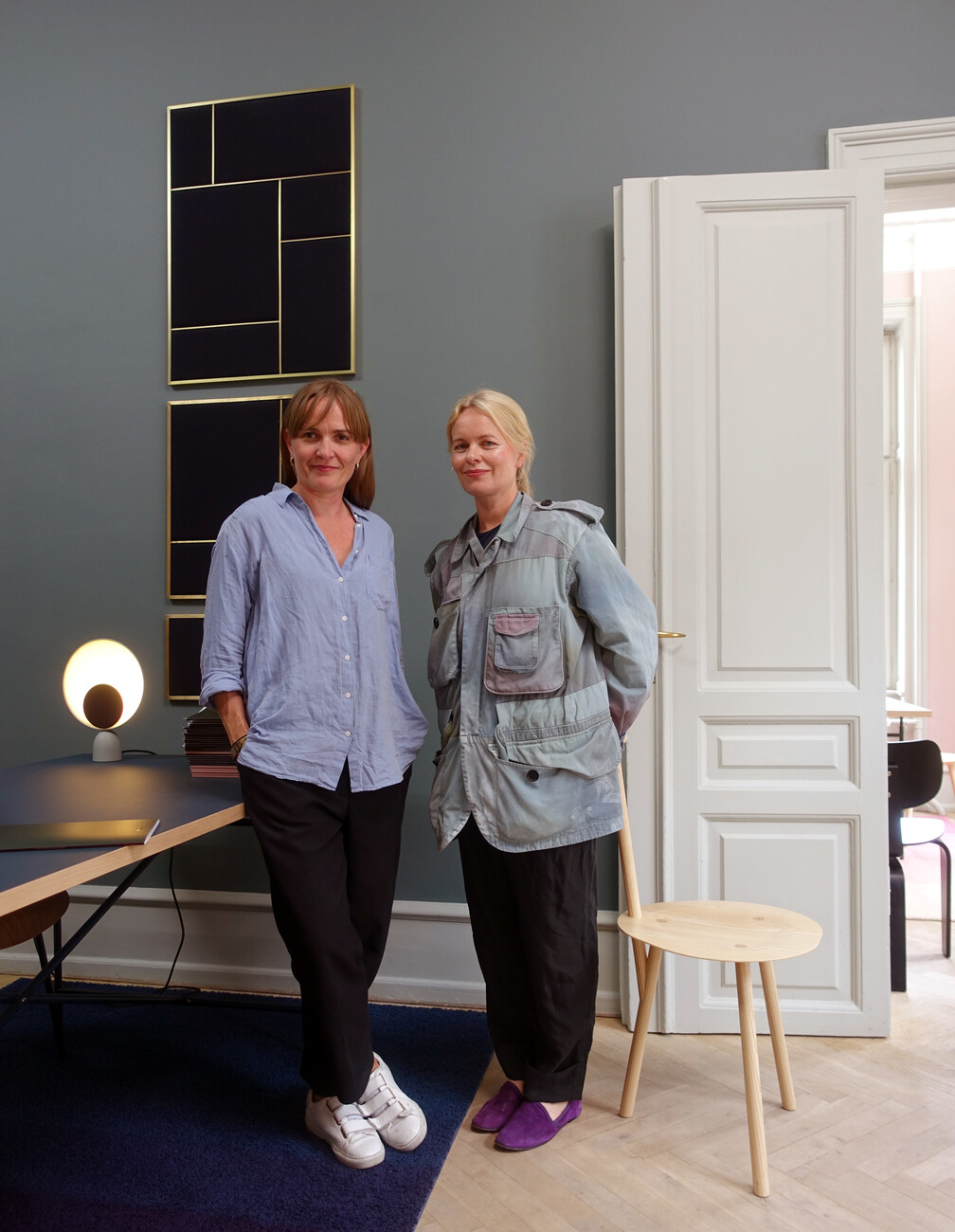 Tanja Vibe and Petra Olsson Gendt are the Copenhagen design studio All the way to Paris (short: ATWTP).