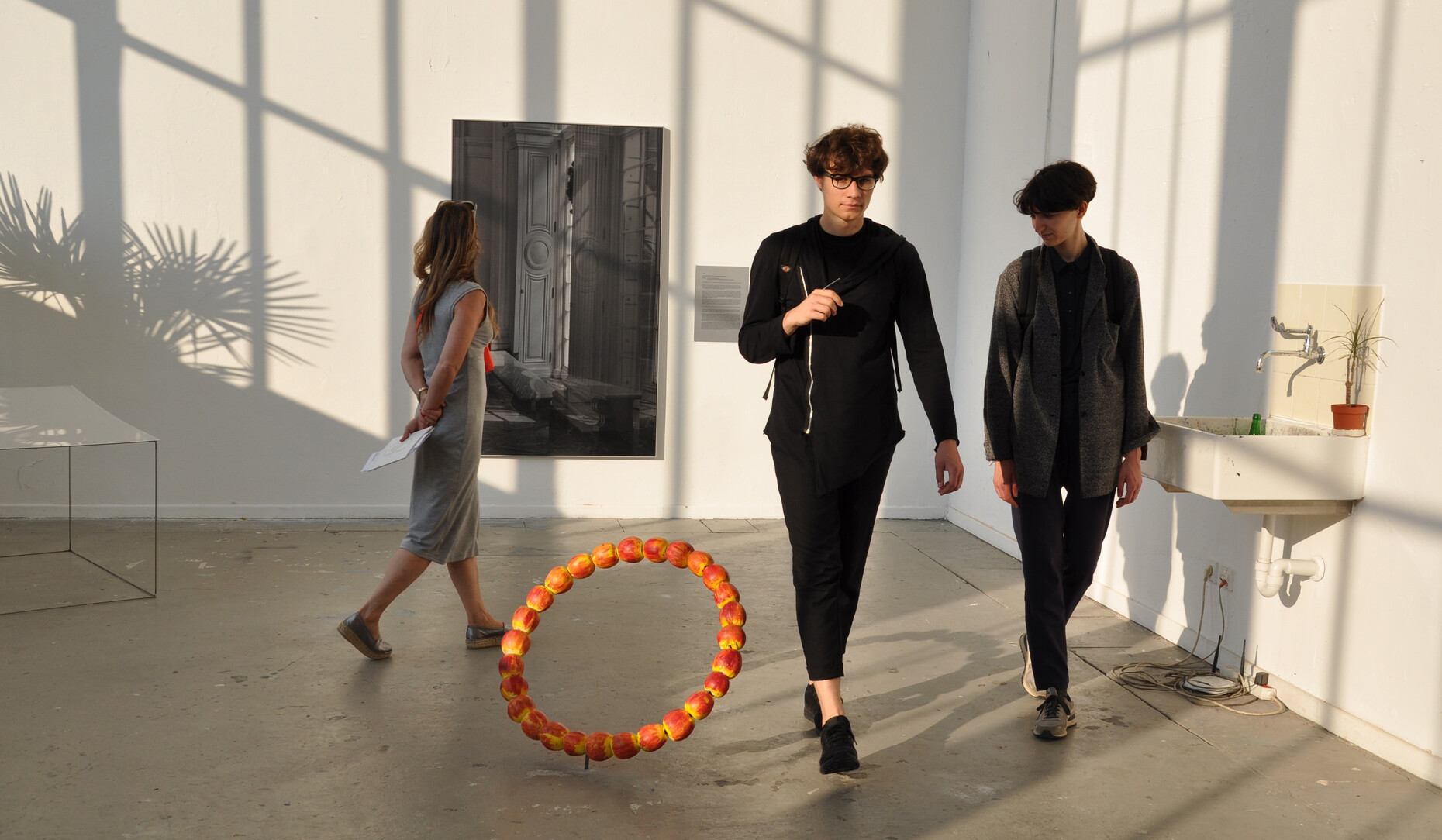 The entry to the annual exhibition of the students at the Städelschule is free of charge.