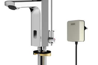 F5E-Mix Elektronik-Standbatterie (Neoperl® Cascade® Diebstahlhemmender Luftsprudler)  von  KWC