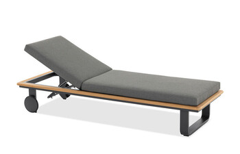 VALE Sun Lounger anthracite