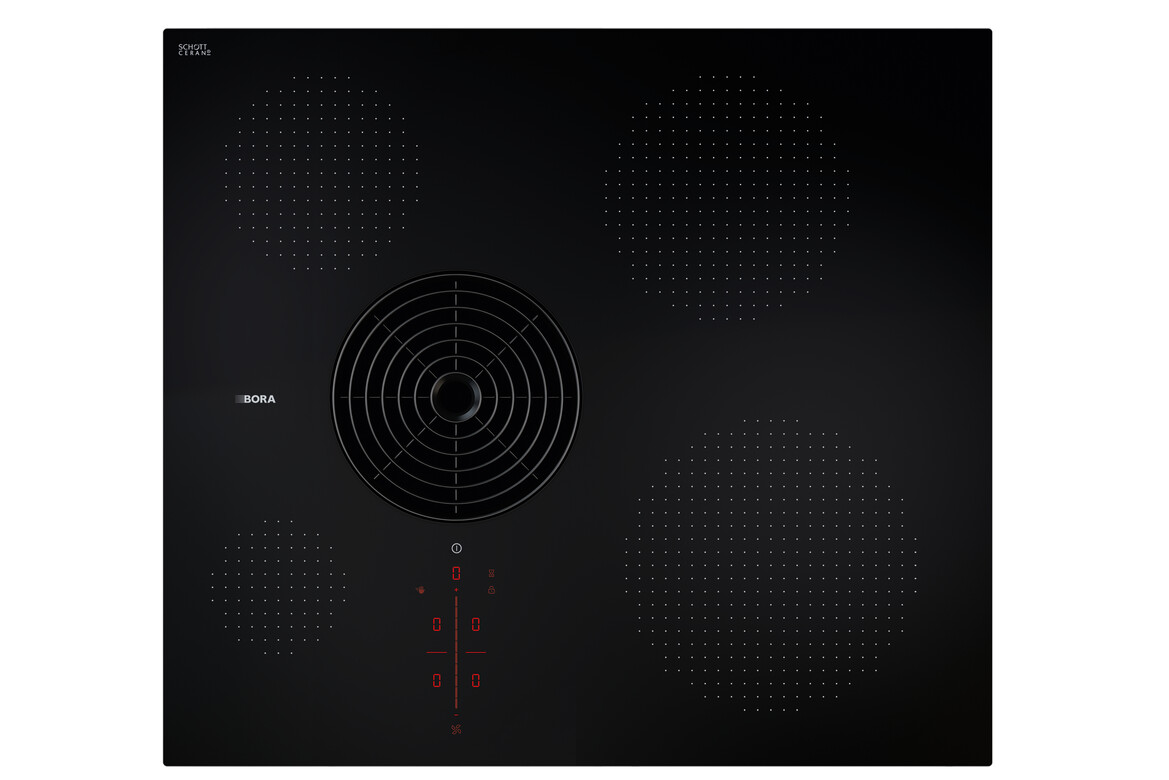BORA S Pure induction cooktop with integrated cooktop extractor ...
