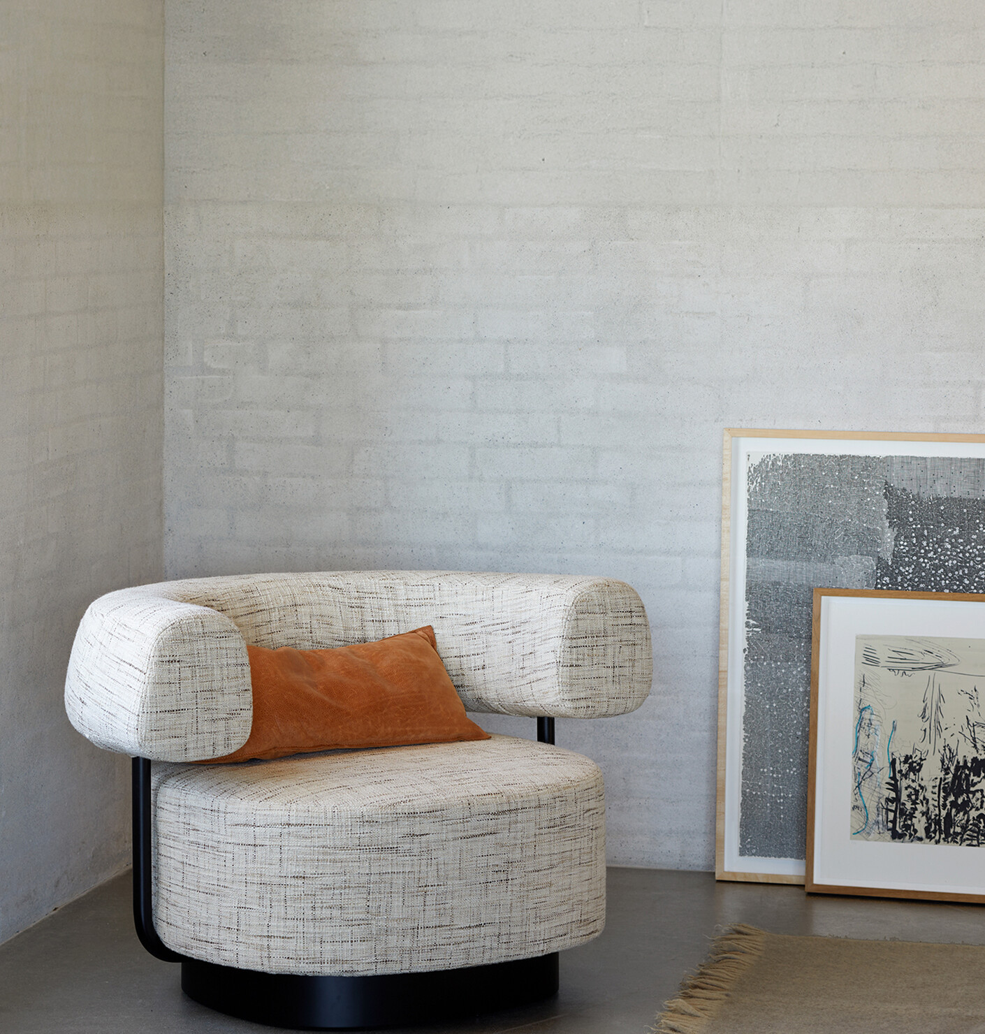 OSO Swivel lounge chair