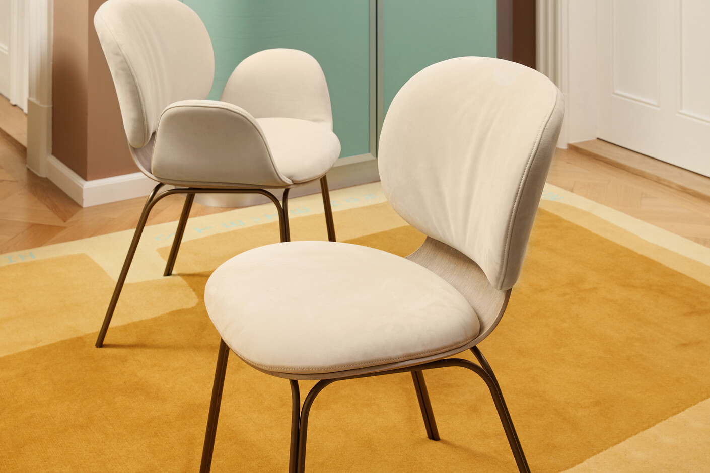 Ivy with double pipe steel frame