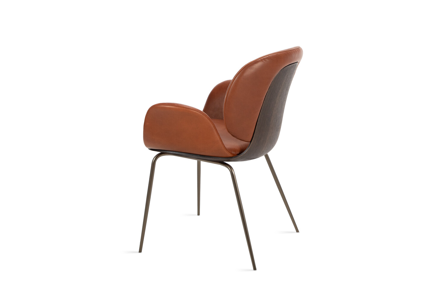 Ivy Armchair mit 4-Fuß Stahlgestell