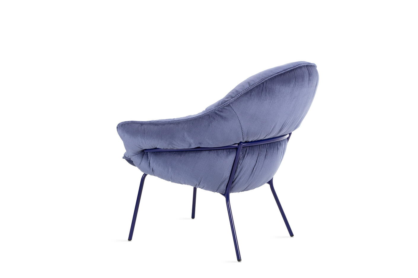 Marie Lounge Chair Low mit Stahlgestell