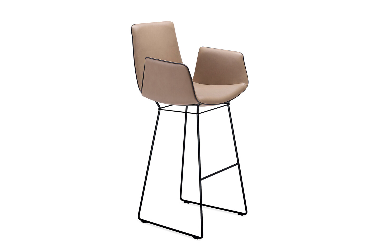 Amelie bar armchair with wire frame