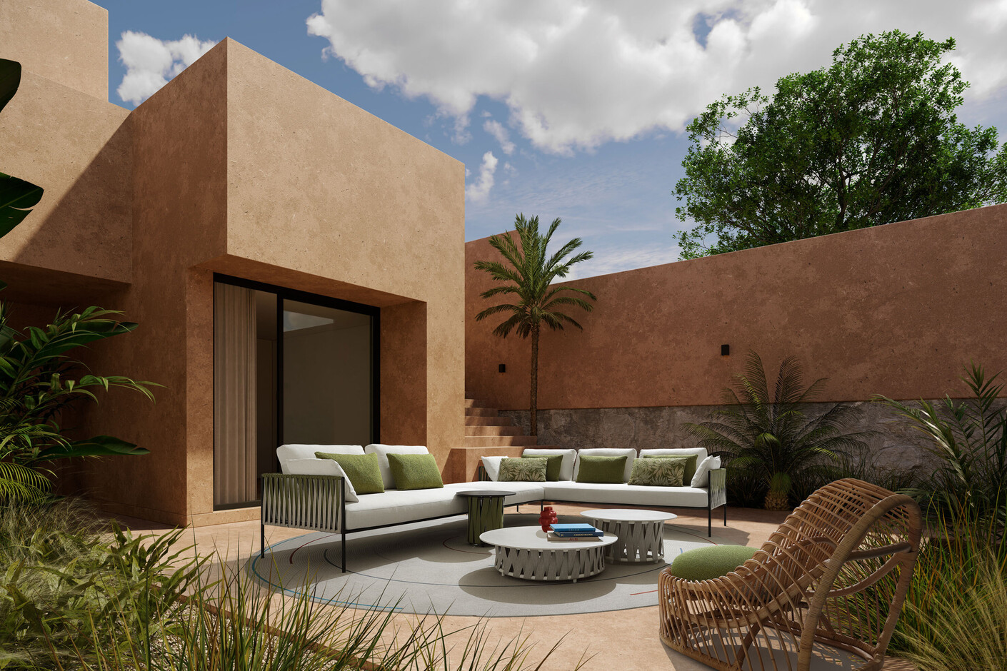 Zip Three Seater Sofa in Knitted