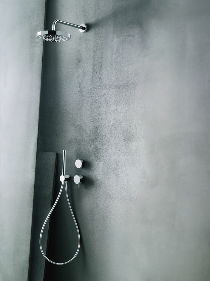 AF/21 Aboutwater Boffi / Fantini Built-in shower mixer , shower arm, Rain showerhead, Shower set