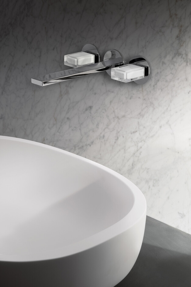 Venezia In Wall-mount washbasin mixer