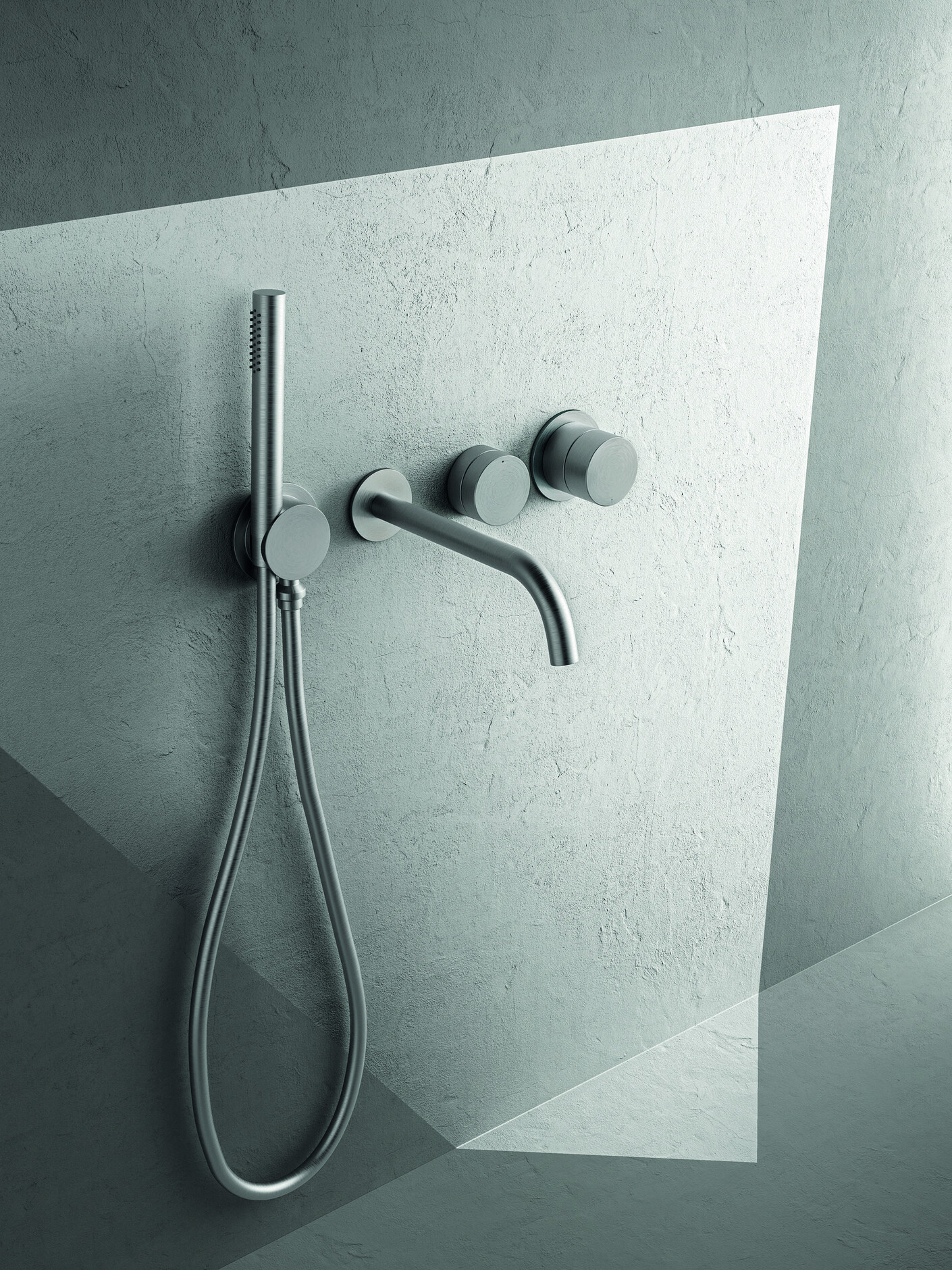 AC/EX ECLIPSE Aboutwater Boffi / Builtin bathtub mixer Brushed