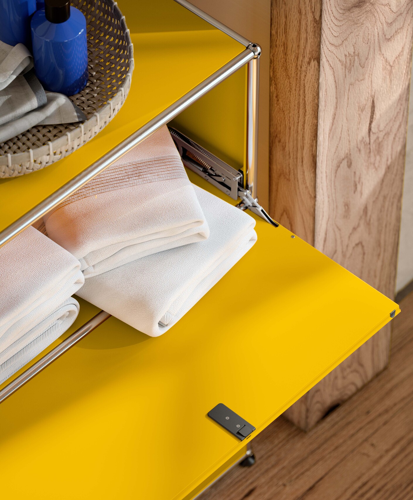 USM Haller Aufbewahrung | Goldgelb