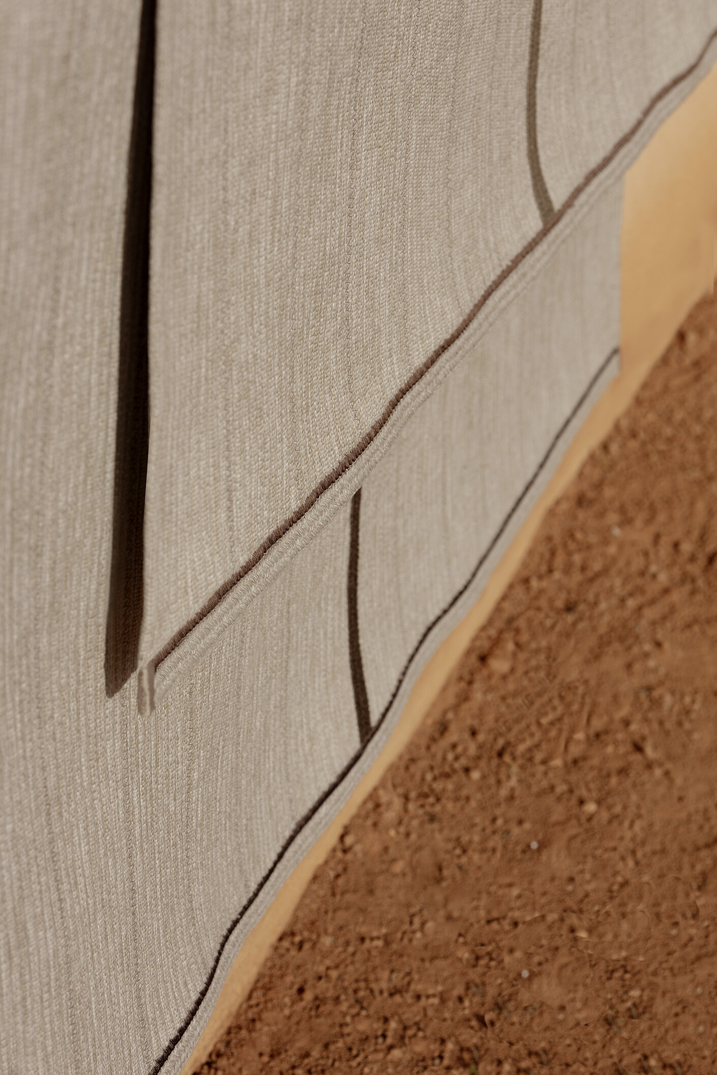 Terra XL-Rechteckiger Teppich