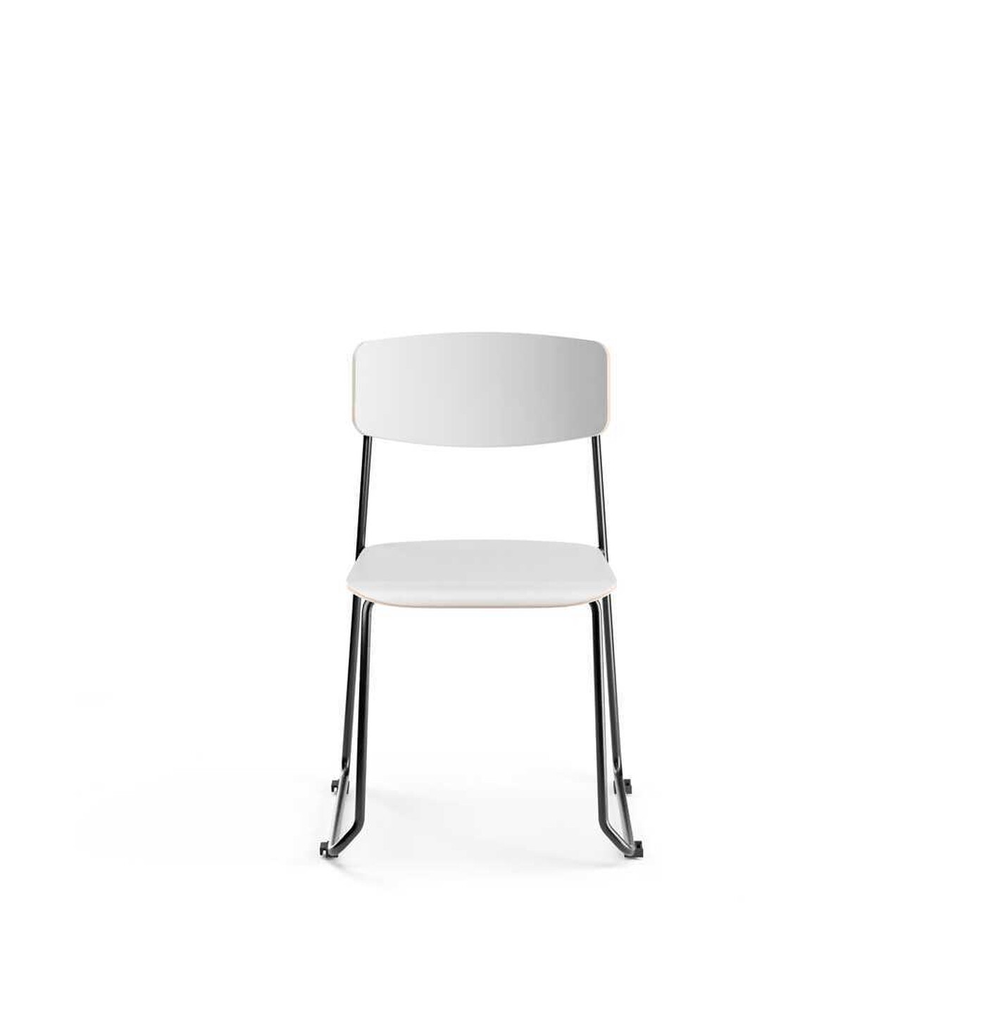 Elly universal chair with sled base