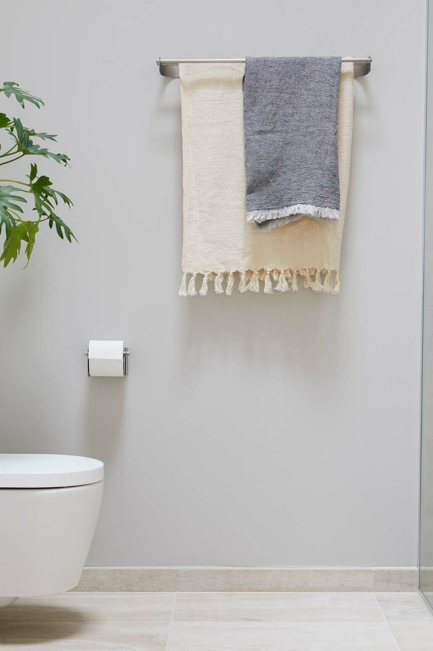 Arc Handtuchhalter zweiarmig, Stahl