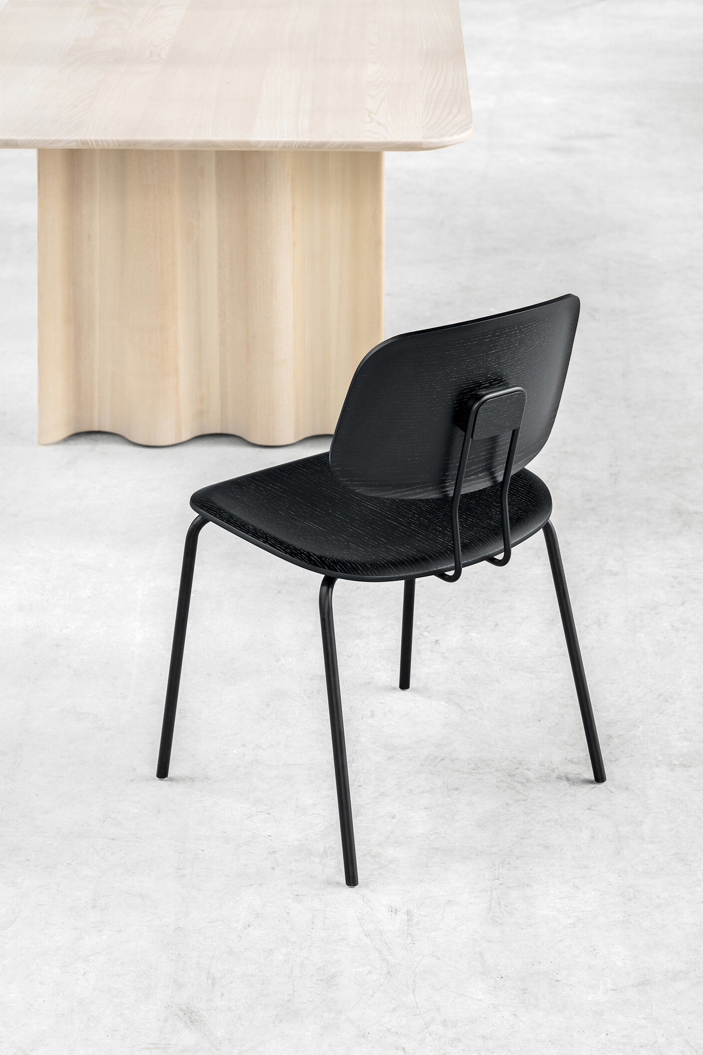 OKITO PLY DINING - Wooden seat