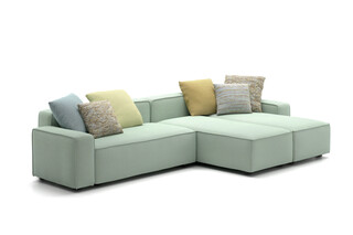 Brique Knit Upholstered Sofa Composition  by  Nodo italia