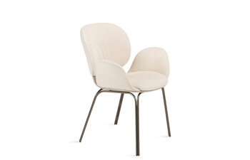 Ivy Armchair mit Doppelrohr Stahlgestell