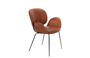Ivy Armchair mit 4-Fuß Stahlgestell