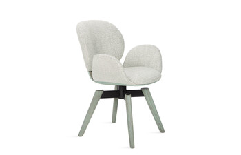 Ivy Armchair mit Kreuzzarge mit Dreh- und Rückholmechanik