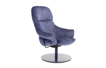 Marie Lounge Chair High mit Tellerfuß mit Wipp-Kippmechanik