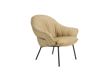 Marie Lounge Chair Low mit Stahlgestell