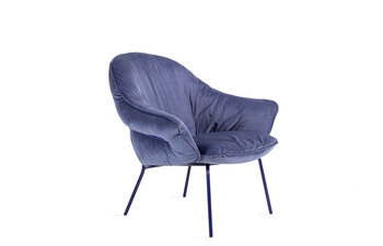 Marie Lounge Chair Low mit Stahlgestell