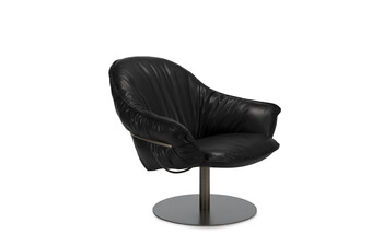 Marie Lounge Chair Low mit Tellerfuß