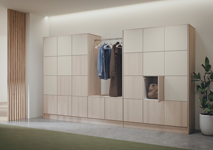 2024 Kinnarps Capacity Garderobe