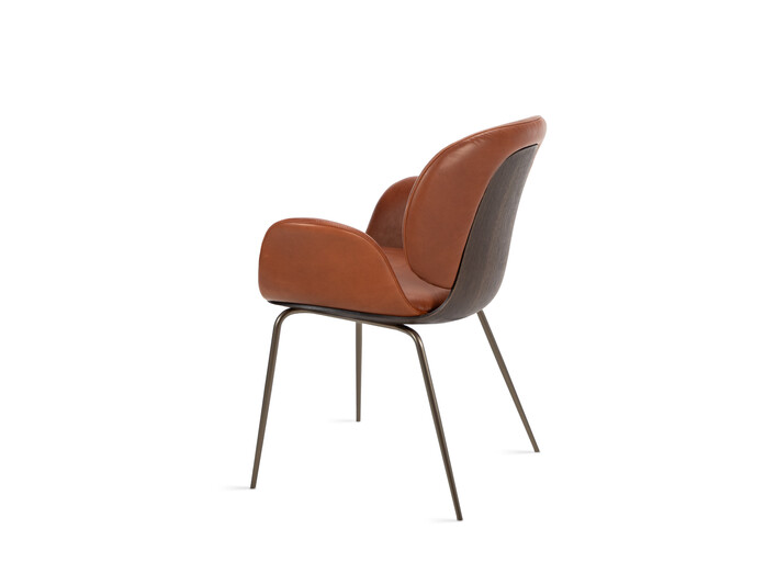 2025 Ivy Armchair 1 8 ME027 eiche geraeuchert anthrazit geoelt Adora Cognac back