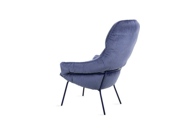 2025 Marie Lounge Chair High 1 3 RAL5022 Riga Iris back
