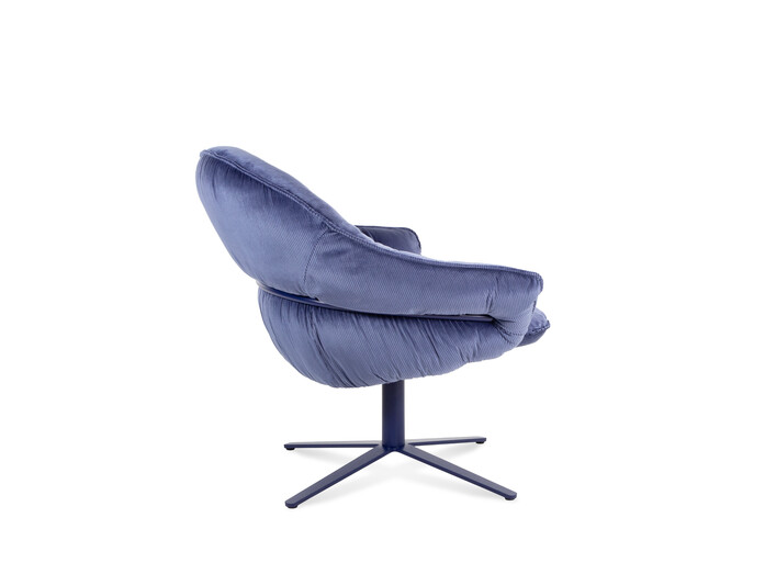 2025 Marie Lounge Chair 2 3 RAL5022 Riga Iris back