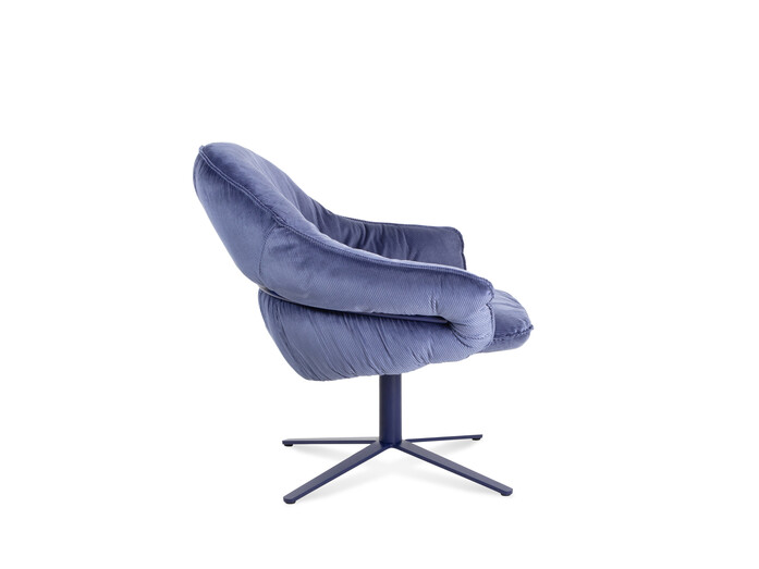 2025 Marie Lounge Chair 2 3 RAL5022 Riga Iris profile
