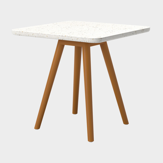 Tinnef LB625 White Marble Ochre Brown