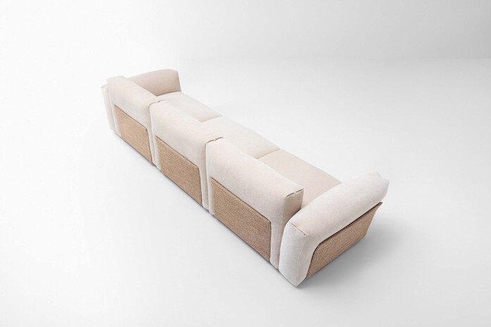 Arno sofa three seater 7 Paola Lentisrl ph by Sergio Chimenti