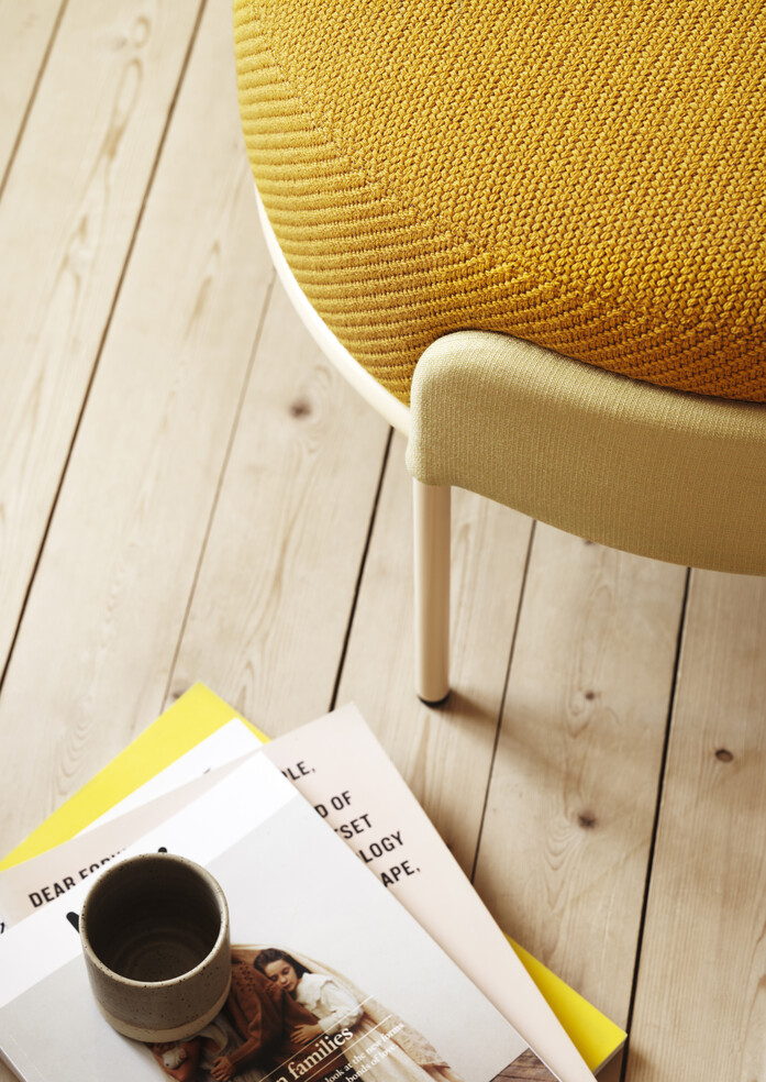 Bolero pouffe closeup