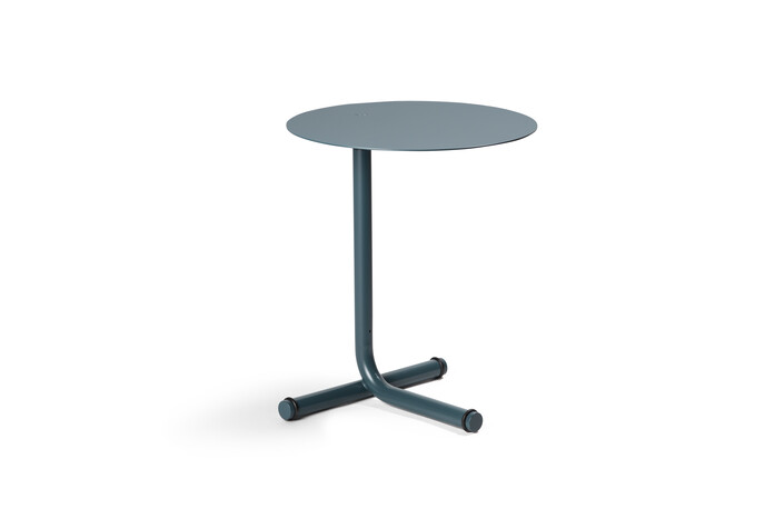 MATERIA Hopper table blue grey