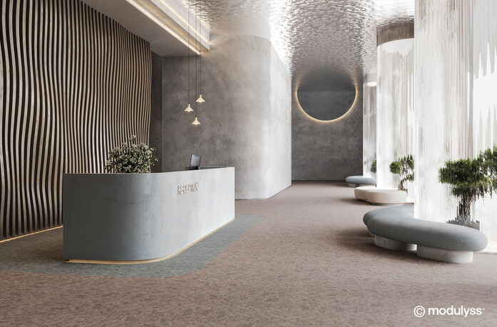 MODULYSS Interior Full Haelo Lume 398 Lume 514 Lobby Office Building HR copyright