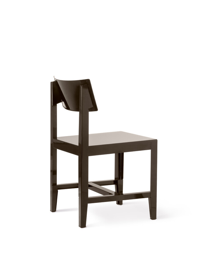 Magis bishop chair product back lateral SD2660 black brown 01 hr