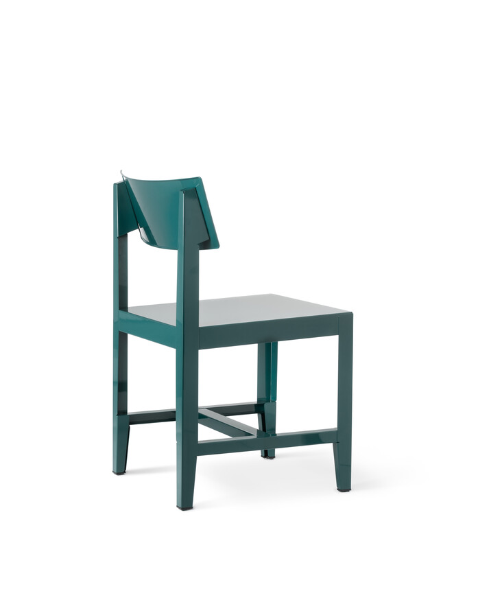 Magis bishop chair product back lateral SD2660 green 01 hr