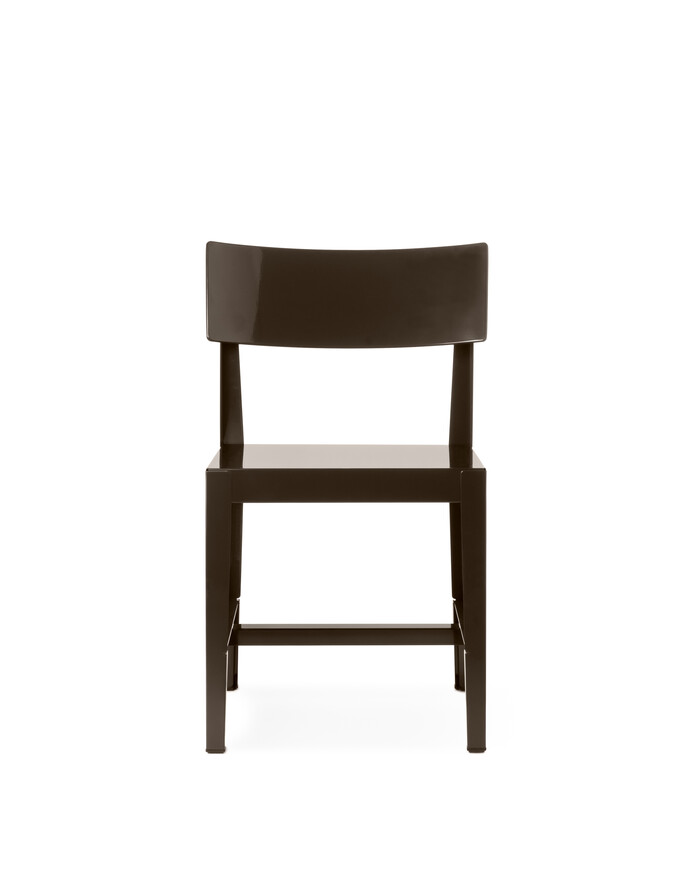 Magis bishop chair product front SD2660 black brown 01 hr