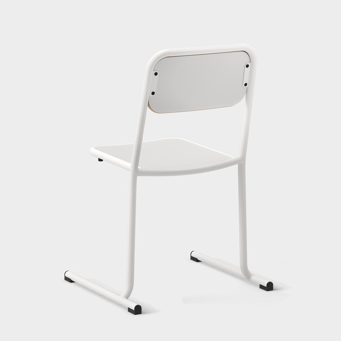 Skandiform Canard White Laminate White ISO Back