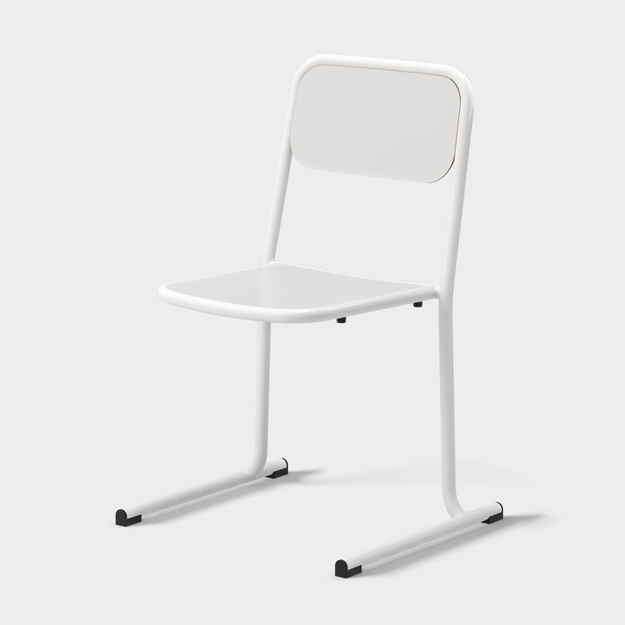 Skandiform Canard White Laminate White ISO Front