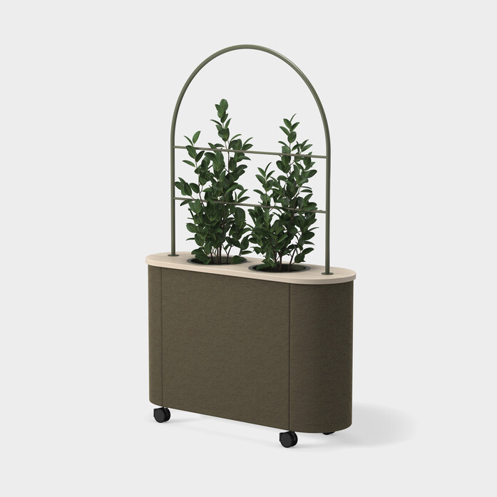 Skandiform Hedge T 4620 Ash White Synergy Dark Green ISO Front